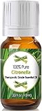 Diffuse Essential Oils 10ml - Citronella Essential Oil - 0.33 Fluid Ounces