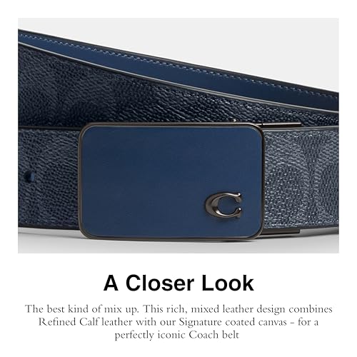 Coach Men's Tabby Wallet in Loved Leather, Denim/Deep Blue, One Size4