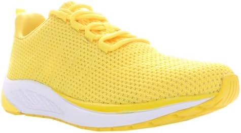 Propét Women's Tour Knit Sneaker,Lemon,12 XX-Wide | Image 1