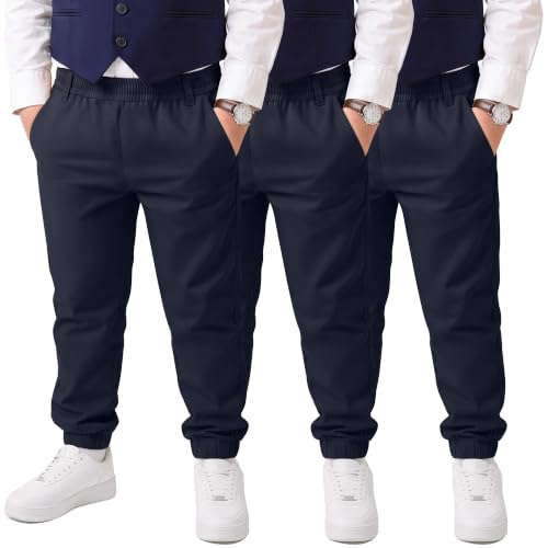 Yooo's Vivi - Yooo's Vivi Toddler Boys Chino Pants - 3-Pack, 3-Color, Size 4T - Best Deal on Amazon