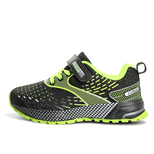 Image of KUBUA Kids Sneakers Lightweight Boys Girls Tennis Shoes | Breathable, Comfortable, Non Slip, Easy to Put On, Running, Walking, Gym, School, Daily Play, Toddler
