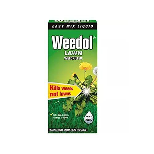 Weedol Lawn Weedkiller Easy Mix Liquid Concentrate 1L