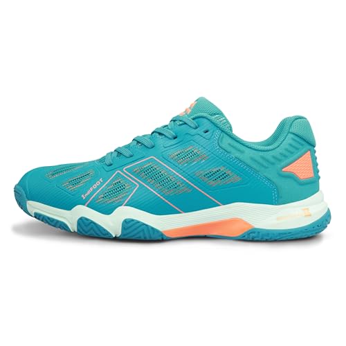 Image of Nivia Verdict 2.0 Badminton Shoe for Men, Breathable Mesh with TPU Fusion Technology Upper, Non-Marking Sole, Ideal for Badminton, Volleyball, Squash, and Table Tennis