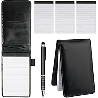 Rairsky A7 Bloc Notas, Libreta Notas de Cubiertas Cuero PU con