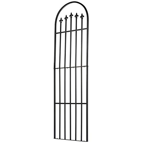 H Potter Garden Trellis For Climbing Plants Wrought Iron Large Black Weather Resistant For Patio Deck Plants Privacy 525 #TOP4
