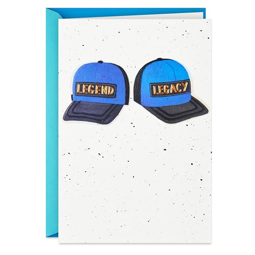 Hallmark Cartão de aniversário ou dia dos pais para o pai (legenda, legado)