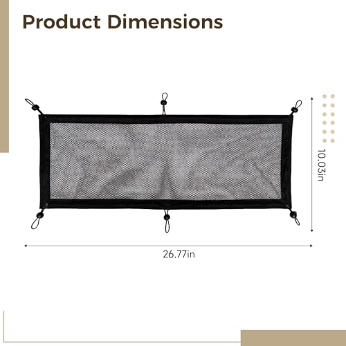 Red organizadora de cables bajo escritorio, kit de gestión de cables negro con malla flexible, 68 x 25.5 cm, extra grande para organización de cables en escritorio miniatura 5