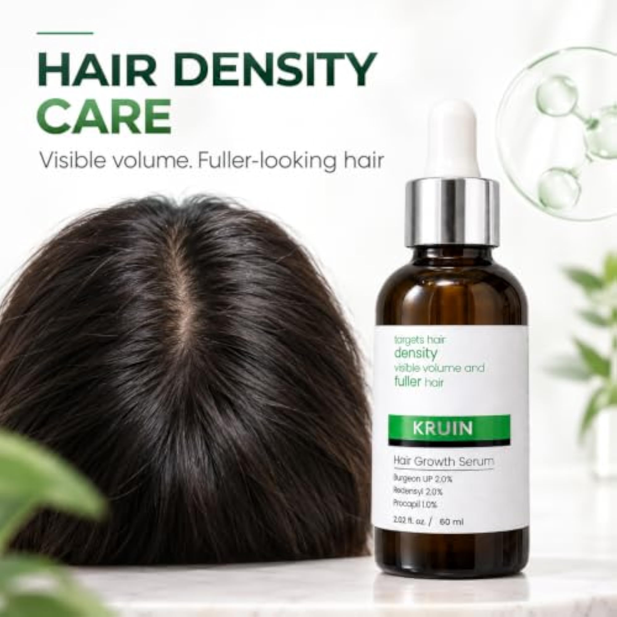 Hair Growth Serum with Burguin UP, 60ml