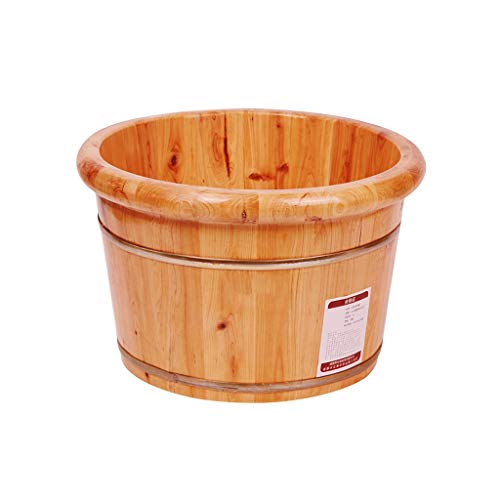 Baño de pies de madera con aislamiento térmico 25cm