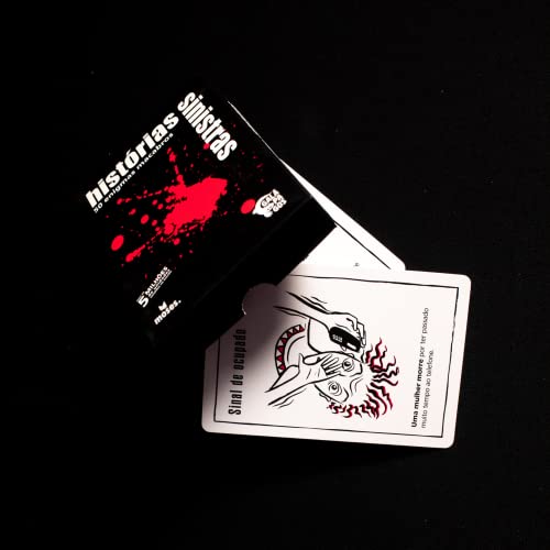 Galápagos, Histórias Sinistras 1, Jogo de Cartas para Amigos, a partir de 2 jogadores, 15 minutos po
