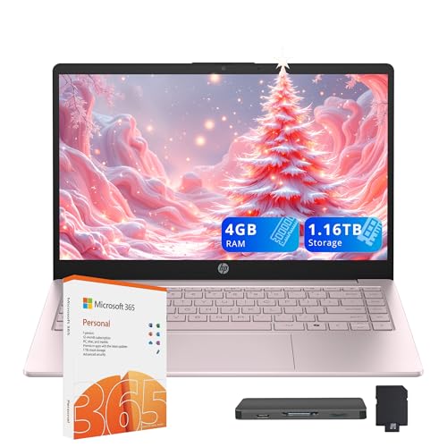 HP Stream 14�C���` HD �m�[�g�p�\�R�� �w��&�r�W�l�X�p Intel�v���Z�b�T�[ N150 4GB RAM 1.16TB�X�g���[�W (128GB UFS+1TB �h�b�L���O�X�e�[�V�����Z�b�g)�AIntel Graphics�A1�N�Ԃ�Offic