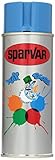 nicht kennzeichnungspflichtig SparVar 6028736 Lackspray Graffiti-Art Hellblau, 400 ml, High Power - BREITE STEUUNG, Zum Flächenfüllen
