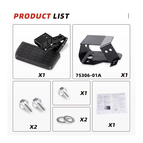 Estribo de parachoques trasero compatible con Dodge Ram 1500 2500 3500 TBS001 7