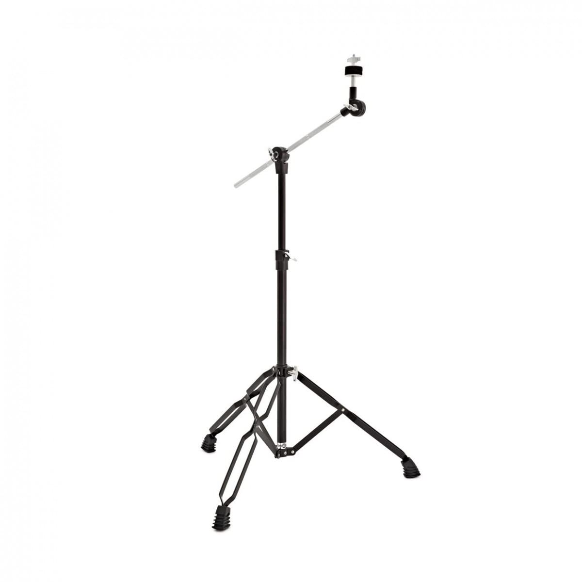 gear4music Soporte de platillos Boom Negro - Altura 870-1230mm