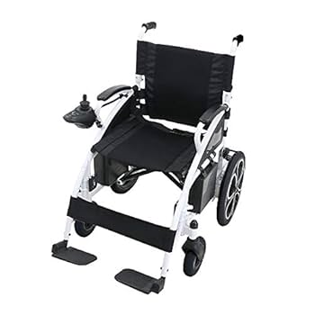 Amazon | 電動車椅子 白 折りたたみ 車椅子 PSE適合 TAISコード