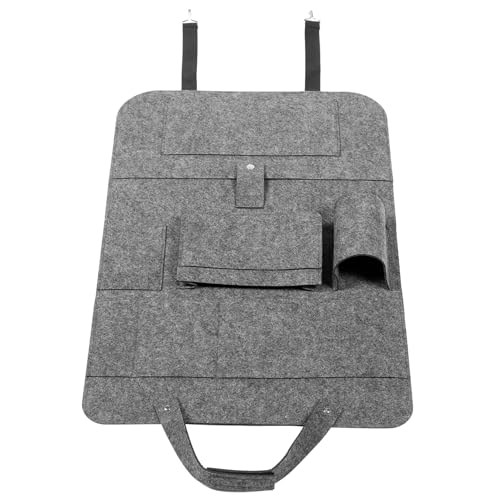 MUCKLILY Bolsas De Almacenamiento Para Coche Organizador De Asiento Trasero Bolsa Colgante Portátil Almacenamiento Para Asiento De Coche Para Viajes