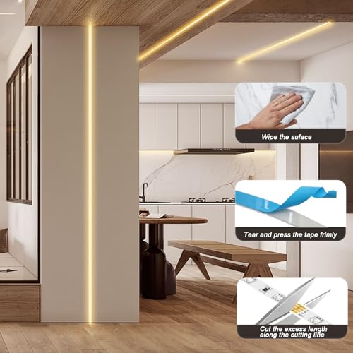 CCILAND LED Streifen Batterie 3 Meter Strip Batteriebetrieben mit Timer – Ansicht 6