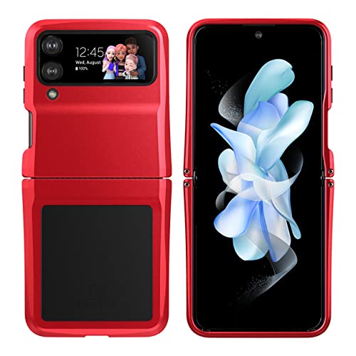 Coque Samsung Z Flip 4 robuste anti-rayures à blindage magnétique