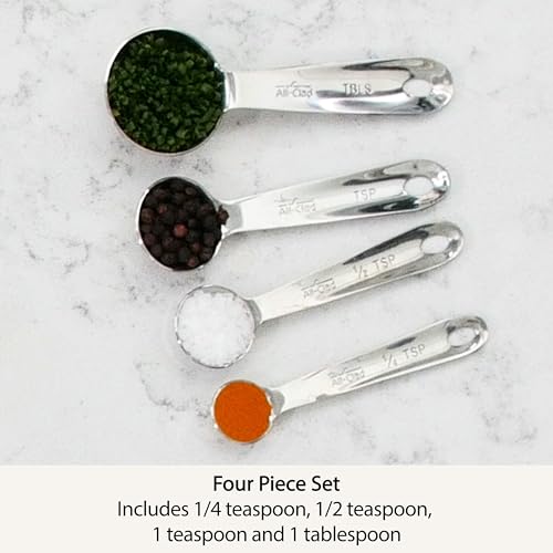 All-Clad measuring spoons close detail
