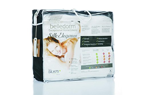 Image of Belledorm Elegance Silk Filled Duvet, White, Double