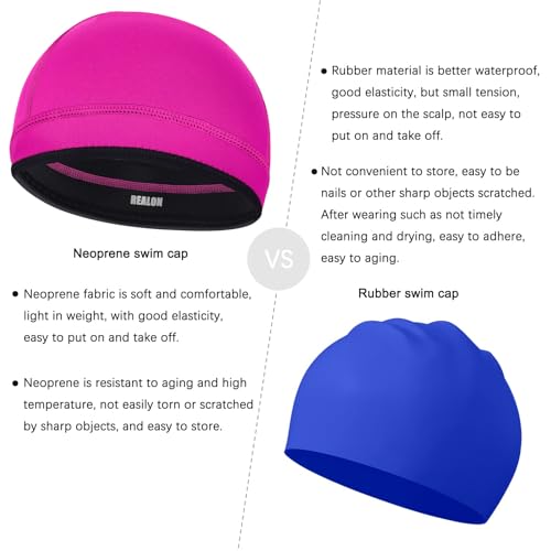 Image of 2mm Neoprene Dive Hood Thermal Mens Wetsuit Cap for Surf Snorkel