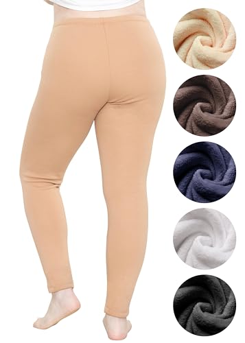 Image of STRETCH IS COMFORT Cotton Capri Leggings, Knee Length Pants, Plus Size