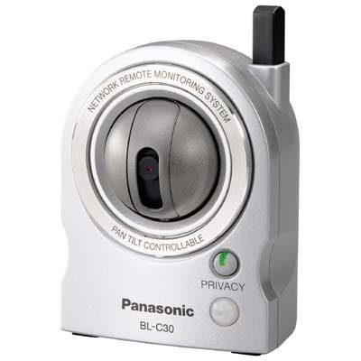 Panasonic Wireless 802.11 b/g Network Camera and Pet Cam (BL-C30A)