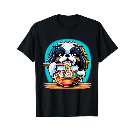 Kawaii Anime Japanese Chin Dog Ramen T-Shirt