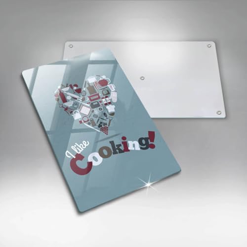 Plaque de protection induction 30x52cm accessoire de cuisine résistant multifonctionnel