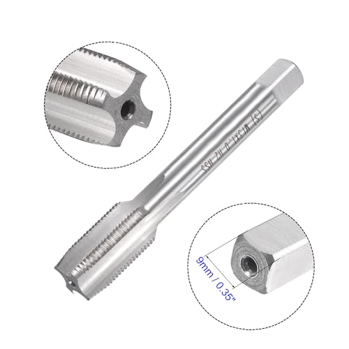 MACHSWON M13 x 1mm Metric Tap and Die Set - Machine Thread Screw Tap with Round Threading Die Kit for Thread Repair - Image 4