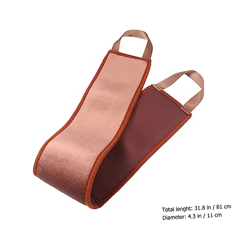 FRCOLOR 2 Pçs Alça De Fricção Microfibra Toalha De Corpo Microfibra Aplicador Traseiro Bucha Alça Tr