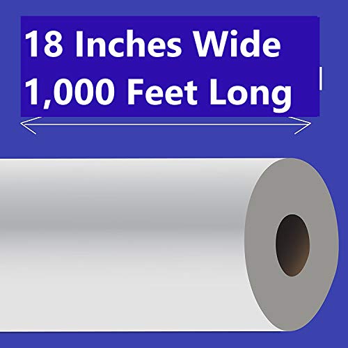 White Kraft Butcher Paper Rolls, 40 lb, 1 Roll/Carton, Wrapping Paper for Smoking Meat of All Varieties  Made in USA (18