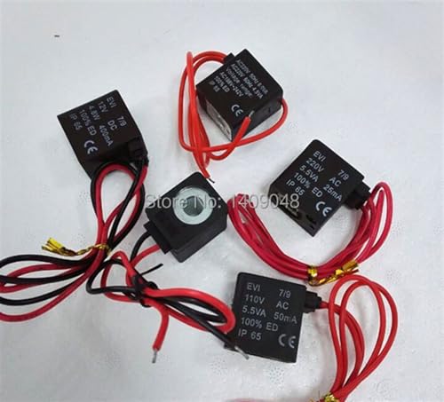 Bobine d'électrovanne 110V à fil de plomb avec alésage de 8mm