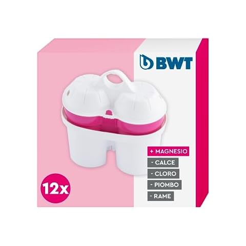 BWT Filter cartridges, 12pcs, Bianco, 12 Count Cover
