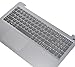 Replacement Upper Case Palmrest for Lenovo ideapad 3-15ITL6 3-15ADA6 3-15ALC6 Series Laptop with Backlit Keyboard with Touchpad Assembly Part 5CB1B65660, Gray