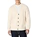 Produktbild Amazon Essentials Herren (Demis Favorit) Relaxed-Fit-Strickjacke Baumwollmischung, Haferbeige Meliert, L