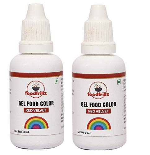 See full amazon price history chart for foodfrillz Red Velvet Food Gel Color, (20 ml x 2) Combo Pack Finest Colour for Baking red Velvet Cake, Ice Creams, Cookies, Jellies, Pudding, Decorations, Jams, Chocolates, Edible and Gluten Free foodfrillz Red Velvet Food Gel Color, (20 ml x 2) Combo Pack Finest Colour for Baking red Velvet Cake, Ice Creams, Cookies, Jellies, Pudding, Decorations, Jams, Chocolates, Edible and Gluten Free (B08NXPMD16) Amazon Price History, Amazon Price Tracker