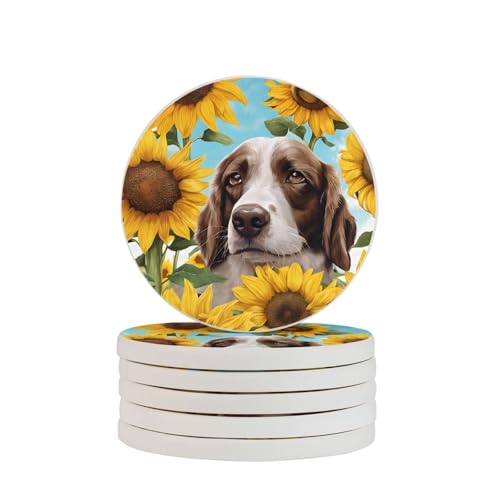 Dessous de verre terre de diatomée absorbant pour bouteille et café - 2