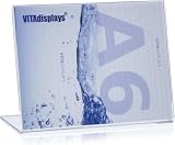 VITAdisplays® wisząca teczka ścienna 10 szt. DIN A6