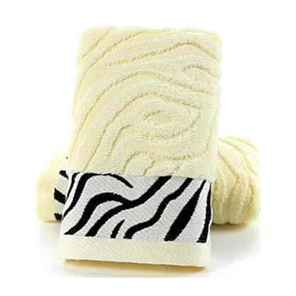 CARCC Badehandtücher 24 Art-Feste Bambusfaser Badetuch Geschenk Stripe Bambus Hand Gesicht Handtuch Männer Frauen…