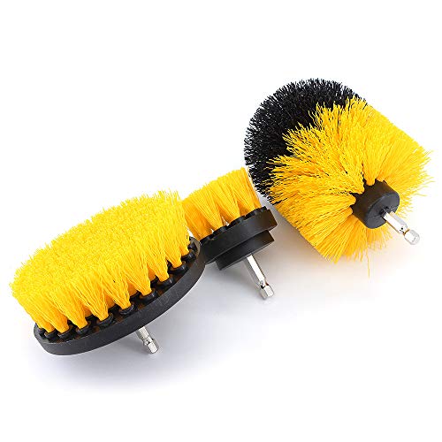 Gearific Boor reinigingsborstel bevestigingsset - 3-delige boorborstel + 7-delige schuurpads reinigingsset voor het… - Image 6