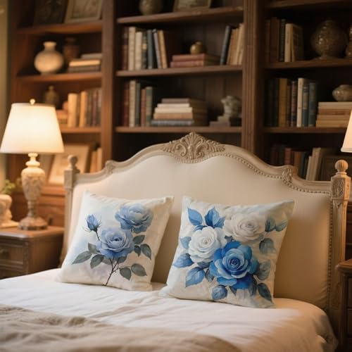Housse de coussin 45x45 lavable et imperméable pour canapé de jardin - 4