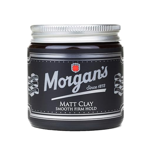 Argile mate Morgans tenue ferme cire coiffante lisse cheveux 120 ml