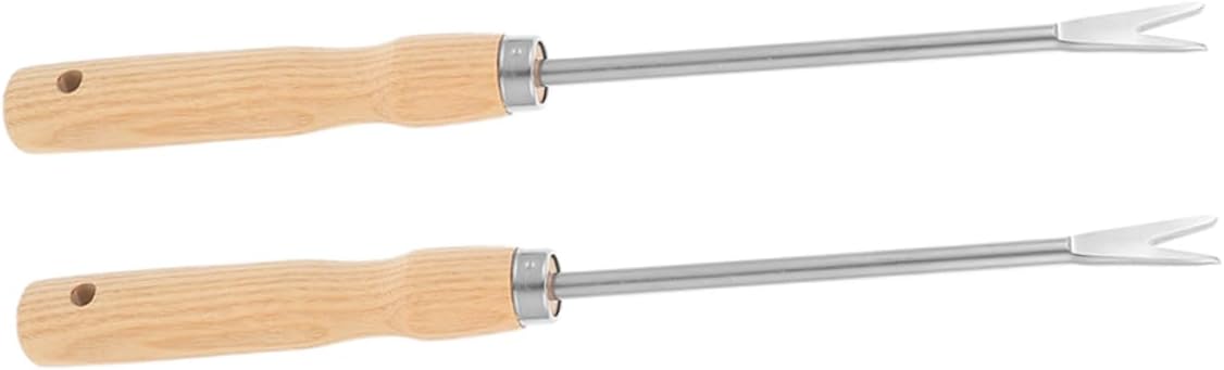 10pcs Handle Gardening Grass Puller Tool for Efficient Weeding and Planting Outdoor Use for Flowers and Vegetables Ergonomic Design for Easy Root Removal