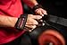 Harbinger Padded Cotton Lift Straps, Black - Soft, Supportive Neotek Wrist Pads - 21.5