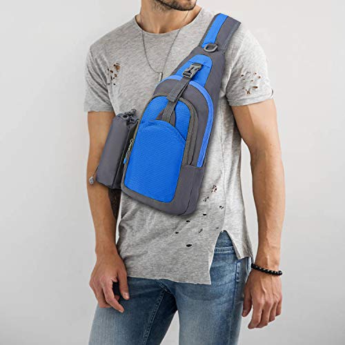 Pacote Esportivo, Romacci Saco de estilingue 7L feminino masculino mochila de ombro mochila causal b