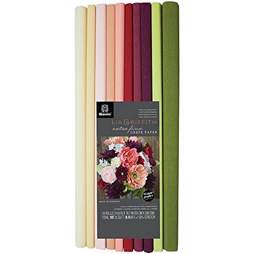 Lia Griffith Extra Fine Crepe Paper - 10 Pack10