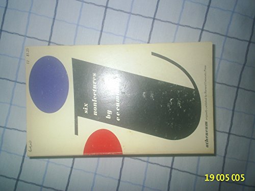 Six Nonlectures B000WI9UBU Book Cover