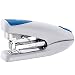 Bonsaii G8747 Low Force Stapler, Reduced 50% Effort, Compact, 20 Sheets Capacity, School, Work or Business, Light Blue/White
