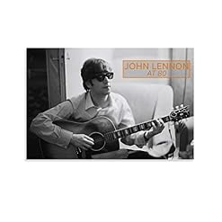 adfadf The Legendary John Lennon Poster décoratif sur toile 40 x 60 cm - Les Beatles, Paul McCartney, John Lennon, RIngo Starr, George Harrison